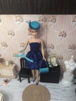Hand Made Blue Cocktail Dress