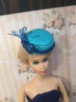 Hand Made Blue Cocktail Dress - Image 4