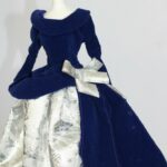 Winter Velvet Barbie Gown