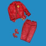Red Leather Suit