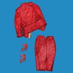 Red Leather Suit - Image 2