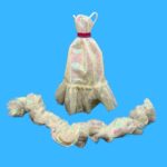 White Fabric Gown - Image 3